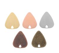 Gatuida 5 piezas Púas de Guitarra Inoxidable para Eléctricas y Bajos Accesorios Duraderos para Músicos Compatible con Estilos Musicales Diversos