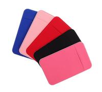 Gatuida 5 Piezas Soporte Adhesivo para Tarjetas de Teléfono Ultrafino y Seguro para Crédito Identificación Compatible Mayoría de Móviles Diseño para Hombre y Mujer