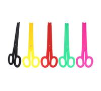 Gatuida 5 Tijeras de para Cosplay de Halloween: Tijeras Gigantes de plástico Falsas de Gran tamaño, Accesorios de película, Accesorios de Broma para Cosplay de Circo.