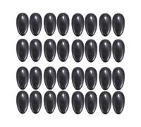 Gatuida 50 Pares Orejeras para Teñir el Cabello Negras Auditivos Plásticos Reutilizables Cubiertas Oídos Cómodas y Ajustables Accesorios para Salón y Uso Personal