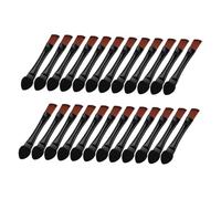 Gatuida 50 Piezas Eyebrow Brush Dual Ended Angled Eyeshadow Brush Compact Portable Makeup Tool For Precise Wild Brow Shaping And Eye Shadow Blending