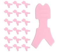 Gatuida 50 Piezas Herramienta para Permanente de Pestañas Silicona Rosa Cepillo Lifting y Extensión Peine Aplicador para Cuidado y Rizado Natural Casa y Salón