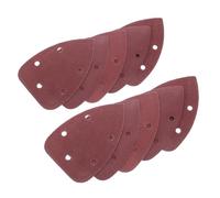 Gatuida 50 Piezas Lijas para Lijadora Mouse Triangular Orificios con Gancho y Bucle Granos Madera y Detalles