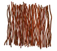 Gatuida 50 Piezas ramas secas naturales árbol sucursales florero ramas de madera natural palos para hacer manualidades mini palitos artesanales menuda Marrón