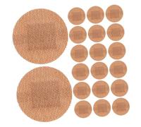 Gatuida 50 piezas Unidades Vendas Elásticas Transpirables para Dedos y Articulaciones Apósitos Adhesivos Redondos de Protección Duradera para Cuidado de Heridas y Prevención de Ampollas