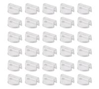 Gatuida 500 Hebillas de Plástico para Cuerda de Pelo DIY Accesorios para Sujetar Coleteros Color Diseño Ergonómico para Niñas y Mujeres Uso Diario y Manualidades