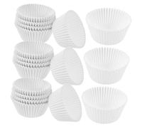 Gatuida 500 piezas Cajas de Cupcakes Envoltorios para Muffins Resistentes al Aceite para Hornear Fiestas y Celebraciones