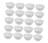 Gatuida 500 piezas Mini Moldes para Cupcakes de Aluminio Plateado Resistentes al Calor hasta Alta Temperatura Pequeño para Repostería Casera Especiales Paquete de Unidades