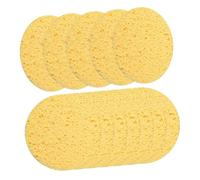 Gatuida 50piezas Limpieza Diaria De Unidades De Esponjas Faciales Redondas De Algodón Desmaquillador Cuidado Cara Baño Cuidado Piel Delicada Lavado Cara