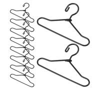 Gatuida 55 Piezas Perchas para Ropa de Muñecas Mini Metálicas Colgadores Pequeños para Exhibición y Organización de Vestidos y Accesorios