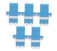 Gatuida 5piezas Adaptador De Fibra Óptica LC Conector para Conexiones De Óptica Adaptador De Cable De Fibra para Accesorios