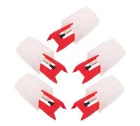 Gatuida 5piezas Agujas De Repuesto Para Tocadiscos Compatibles Varios Modelos Diseño Retro