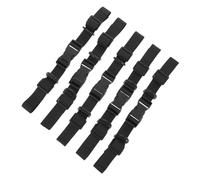 Gatuida 5piezas Correas Pecho Mochila Extensor Ajustable y Antideslizante Correas de Mochila Reutilizables para Senderismo y Uso Diario