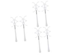 Gatuida 6 Piezas Accesorios Para Gafas Flipper Óptico Optometría Flip Vision Flipper Herramienta De Prisma Óptico Lente De Prueba Plantillas De Optometría Equipo De Optometría Utensilios