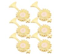 Gatuida 6 Piezas Broches Católicos Accesorios de Fiesta Religiosa con Símbolo del Perfectos Celebraciones de Fe