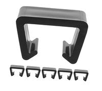 Gatuida 6 Piezas Clips para Muebles de Exterior Conectores Antideslizantes de Plástico para Sofás Seccionales de Patio Sujeción Firme Herramientas para Secciones de Sofá de Mimbre y Ratán