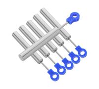 Gatuida 6 Piezas Hydraulic Slow Closing Damper For Trash Can Lid Quiet Soft Close Buffer For Kitchen Bathroom Furniture Noise Reduction Accessories