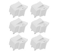 Gatuida 6 Piezas Interruptor para Luz Puerta Refrigerador Normalmente Cerrado Botón Pulsador para Reemplazo Fácil y Duradero Compatible con Frigoríficos y Congeladores Estándar
