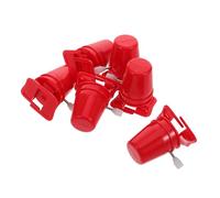 Gatuida 6 Piezas Kit De Movimiento para Caminar Movimiento De Caminar del Robot Juguete De Cuerda para Juguete De Cuerda De Bricolaje Caminando Robot Metal Rojo