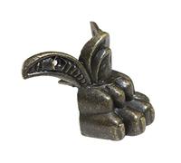 Gatuida 6 piezas Patas Muebles Vintage de Aleación de Zinc Soporte Resistente para Sofá Cama Caja Decorativa Oscuro