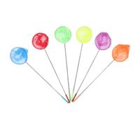 Gatuida 6 piezas Redes Telescópicas Extensibles Inoxidable para Redes Colores para de Insectos y Peces Pequeños Jardín Exterior