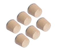 Gatuida 6 piezas Tapón de Madera para Botella Aislada de Tapón Reutilizable para Termo de Agua Caliente Diseño Liso y Portátil para Uso Doméstico y Viaje