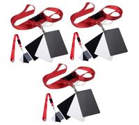 Gatuida 6 Piezas Tarjeta De Balance De DSLR Video Fotografía Comprobador De Color para Fotografía Gris para Exposición Balance De Color Medidor De Luz Tarjetas Grises Tarjeta