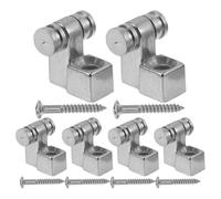 Gatuida 6 Retenedores de Cuerdas para Guitarra Eléctrica, Guía de Rodillos de Acero Inoxidable, Accesorio Metálico para Fijación Estable de Cuerdas, Repuesto para Mantenimiento