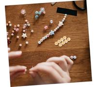 Gatuida 600 Piezas Beads Glow In The Dark Acrylic Star Moon Heart Petal Loose Spacer Beads Lightweight For DIY Jewelry Making Necklace Bracelet Earring