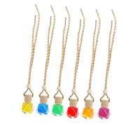Gatuida 6piezas Ambientador Colgante De Para Coche Formato Gourd Decoración Interior De Vehículo Fragancias Refrescantes Para Aliviar La Fatiga Al Conducir