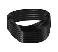 Gatuida 6piezas Banda Elástica Cabello Cuerda Elástica para Uso Diario Color Natural Invisibles para Coletas y Estilos de Moda Unidades