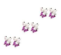 Gatuida 6piezas Difusor De Para Coche Clip De Perfume Para Ventilación Diseño De Monito Ambientador Creativo y Divertido Para Mejorar Tu Estado De Ánimo