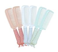 Gatuida 6piezas Peines Antiestáticos para Cabello Unidades Portátiles Accesorios para Mujeres Estudiantes Peines para Peinar Fácilmente