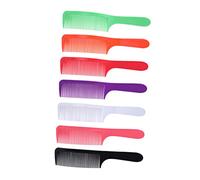 Gatuida 6piezas Peines de Peluquería para Cortadora Cepillos Curvos para Peinar el Cabello Peines para Peluquería Diseño S