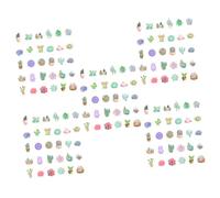 Gatuida 750 Piezas Pegatinas Suculentas Cuento De Hadas Llevar Un Diario Pegatinas Álbum De Recortes De Plantas Pegatinas Frío Paquete De Pegatinas Autoadhesivo De PVC Flores