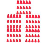 Gatuida 75piezas Consejos De Silicona Para Auriculares Almohadillas De Oídos Para Reducción De Ruido Accesorios De Repuesto Para Auriculares