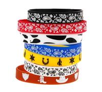Gatuida 7piezas Pulseras Decorativas Pulseras De Dijes Bandas Elásticas Muñeca