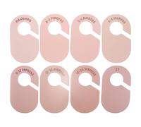 Gatuida 8 Discos divisores para Ropa de bebé, Ideal para guardarropa Infantil, Tarjetas divisorias, Etiquetas de Tallas Unisex, divisores para Perchas.