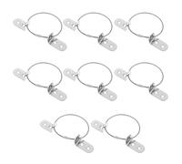 Gatuida 8 Piezas Anclaje Antivuelco para Muebles Kit de Seguridad Resistente Terremotos Anclaje de Pared para Muebles Infantiles Evita Caigan el Dormitorio