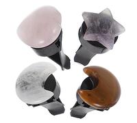 Gatuida 8piezas Clips De Ventilación De Aromaterapia Para Coche De Accesorios De Formas De Corazón Luna y Estrella Ambientador Decorativo Para Interior Del Automóvil