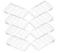Gatuida 8piezas Cuña para Muebles Niveladora Transparente Calzas De Plástico para Nivelar Mesas Sillas y Camas para Suelo Irregular