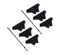 Gatuida 8piezas Kit de Limpieza de Flauta Herramientas Paño de Pulido y Hisopos para Fácil Cuidado y Mantenimiento de Instrumentos Musicales para Limpieza de Flautas Escolares