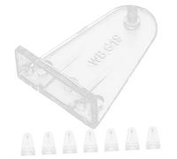 Gatuida 8piezas Soporte De Sujeción Transparente para Cortinas Abrazaderas con para Fijación De y Cortinas Ventanas y Puertas