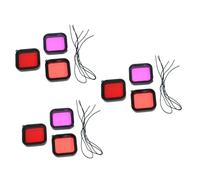 Gatuida 9piezas Funda Protectora para Cámara Filtros para Color Agua Compatible Accesorios Resistentes para Buceo y Snorkel