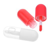 Gatuida Aceite Labial Voluminizador y Nutritivo 2piezas Sabor a Menta y Fresa Sérum Hidratante para Labios Secos Cuidado Natural para Labios Efecto Reparador y Suavizante