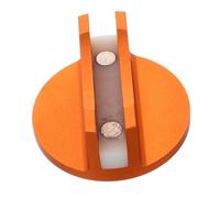 Gatuida Adaptador De Soldadura Magnético para Gato De Piso Pinza Ranurada De Aluminio para Chasis De Vehículo Compatible Gatos De Piso y Uso Multifuncional