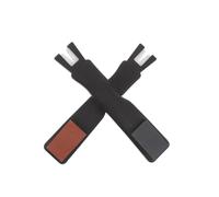 Gatuida Afilador para Cuchillas de Patines de Hielo 2 Piezas Piedra Doble Cara Portátil para Afilado Rápido y Desbarbado, Herramienta Mantenimiento Hockey y Patinaje Artístico al Aire