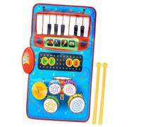 Gatuida Alfombra Musical Piano Tapete de Baile y Percusión para Batería Volumen Estimulación Sensorial Educativo Infantil