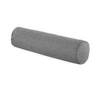 Gatuida Almohada Ergonómica Para Apoyo De Piernas 15x40 Cm De Lino y Algodón Transpirable, Cojín Multifuncional Para Masaje y Reposapiés, Color Gris Humo, Adecuado Para Spa y Uso Profesional