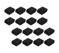 Gatuida Almohadilla para Reloj de Terciopelo Negro Cojín Organizador Pequeño para Exhibir Relojes y Brazaletes 20 Piezas Soporte para Caja de Joyería Protección Antirayaduras